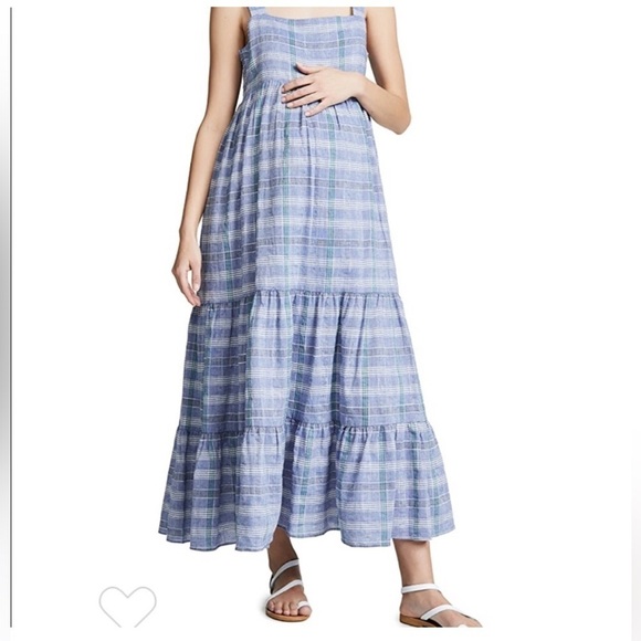 HATCH Jules Maxi Dress Chambray - Picture 9 of 16